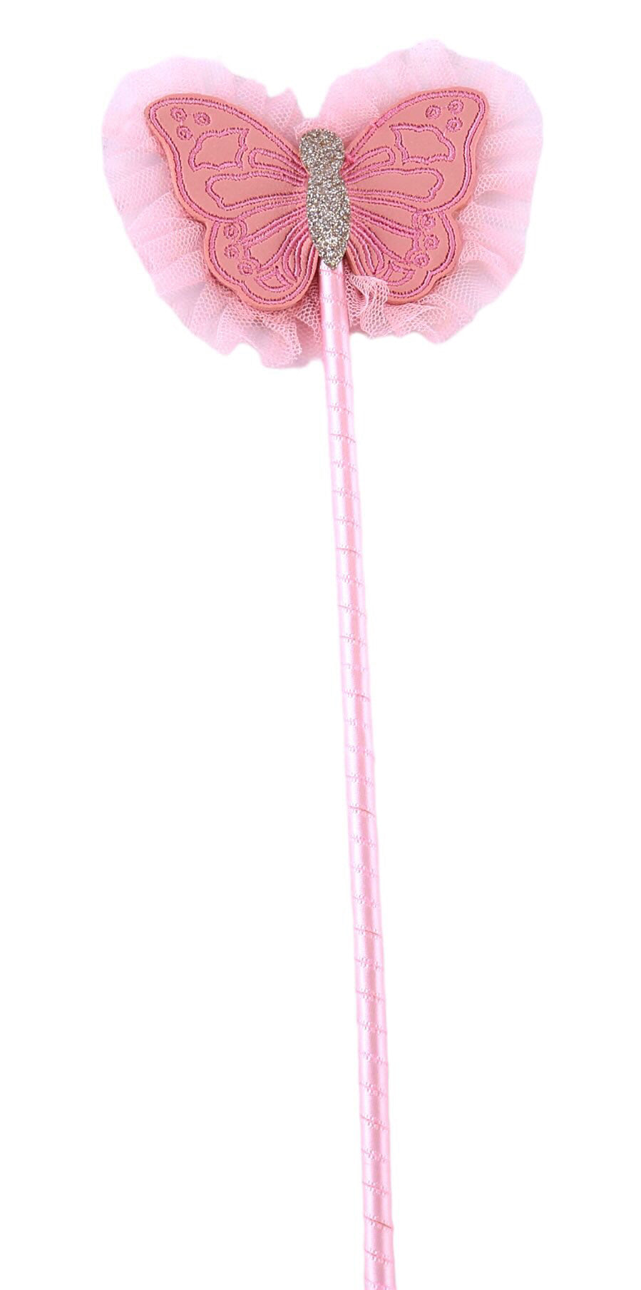 Three Tots Vegan Leather Butterfly Wings, Wand and Crown from