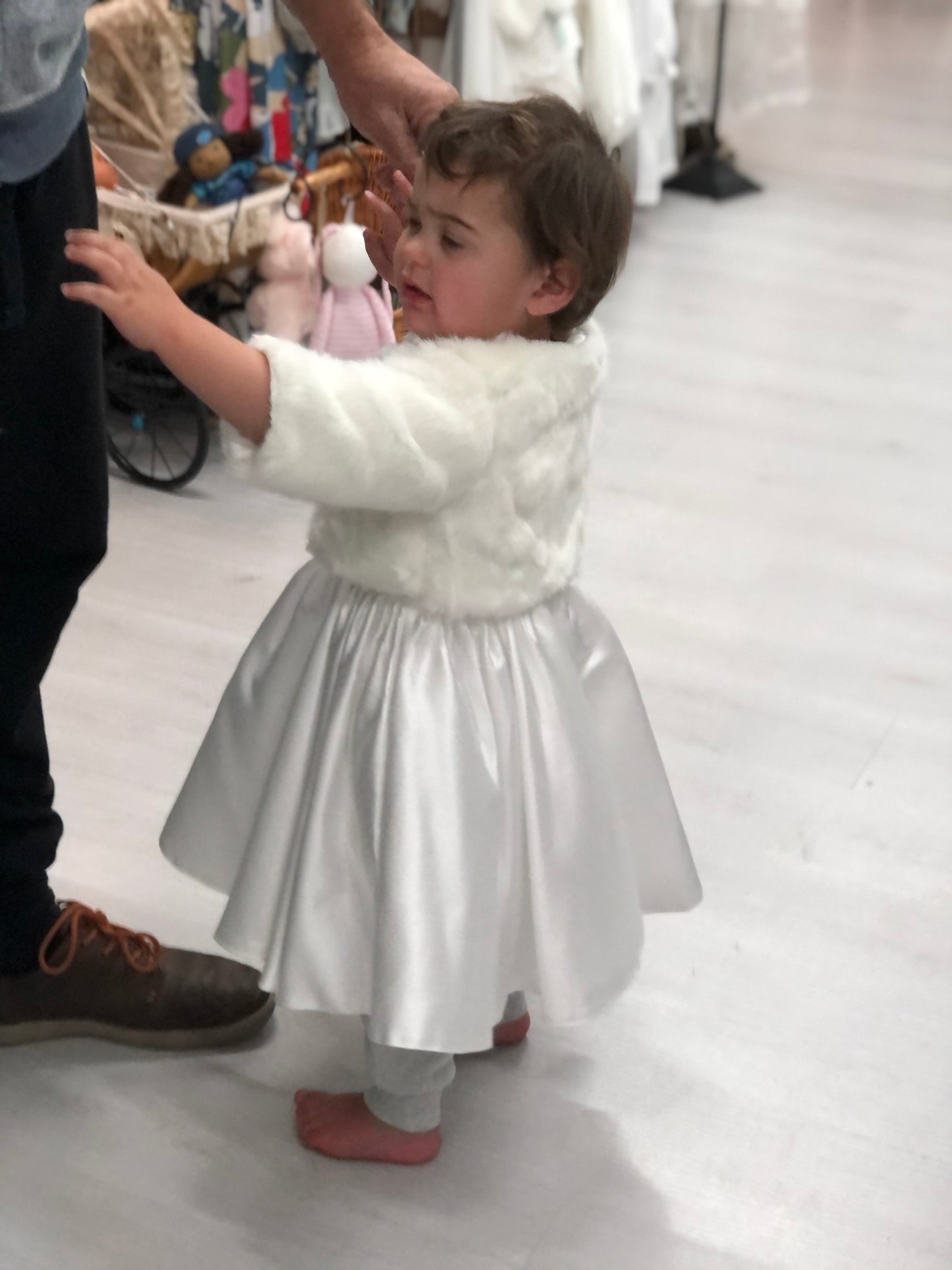 Sienna's Satin Dress