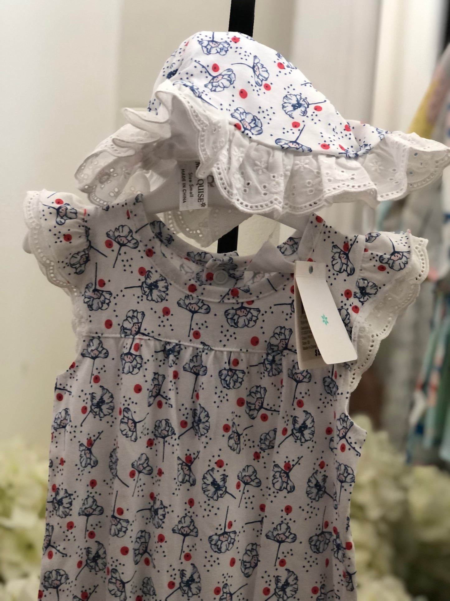 Lila's Romper and Hat