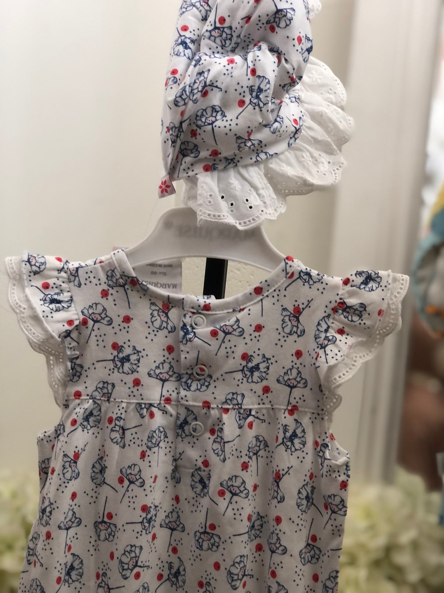 Lila's Romper and Hat