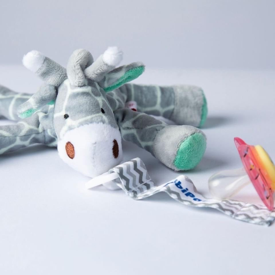 Bibipals Teething & Pacifier Snuggle Toy