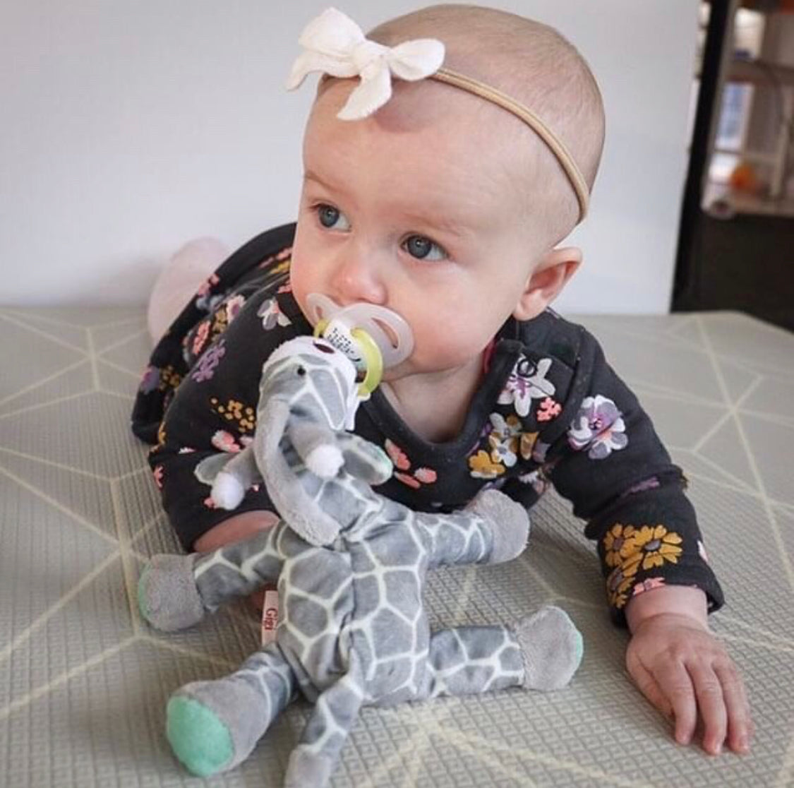 Bibipals Teething & Pacifier Snuggle Toy