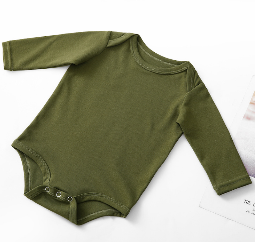 Baby Bodysuit - Earth Orange Only!