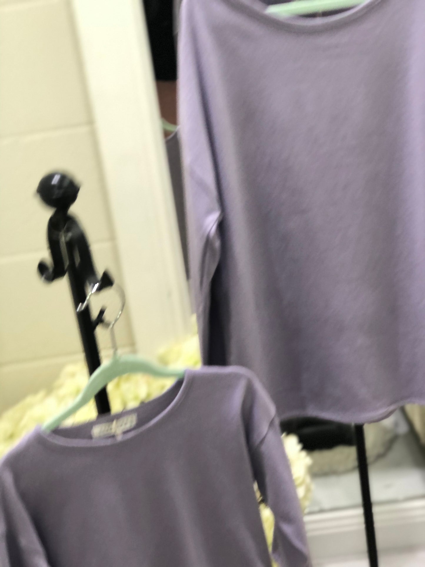 Long Sleeved Lilac Tee