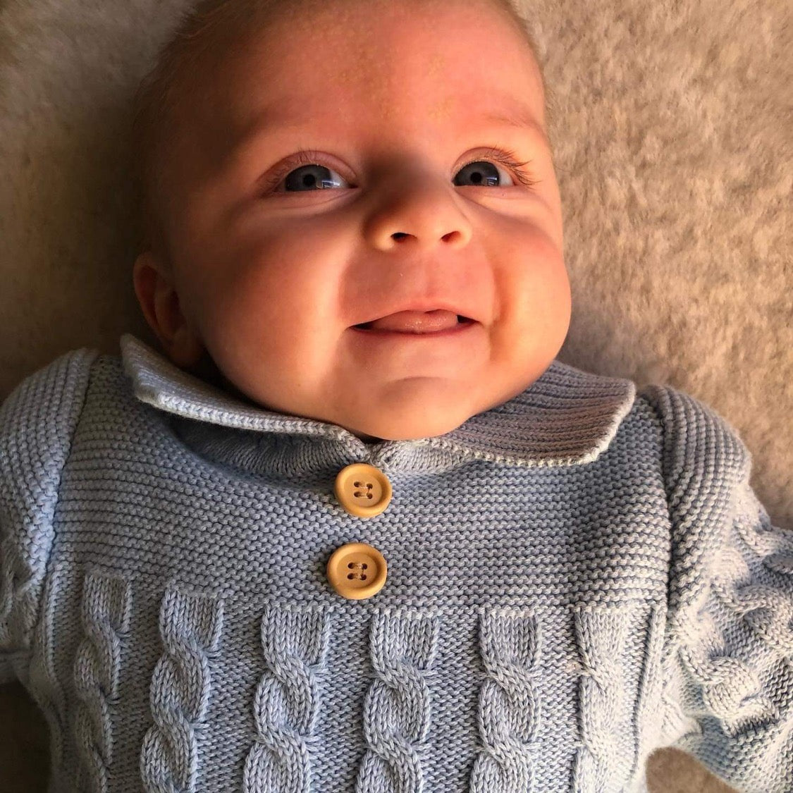 Hudson's Cable Knit Romper