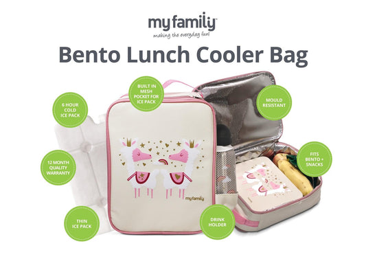 My Family Lunch Cooler Bags
