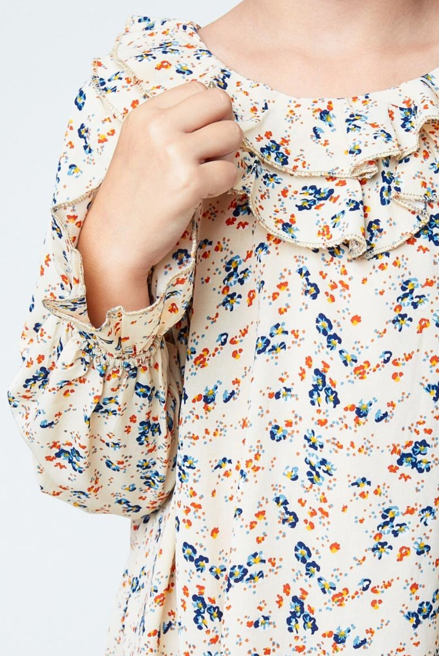 Anna's Floral Boho Dress