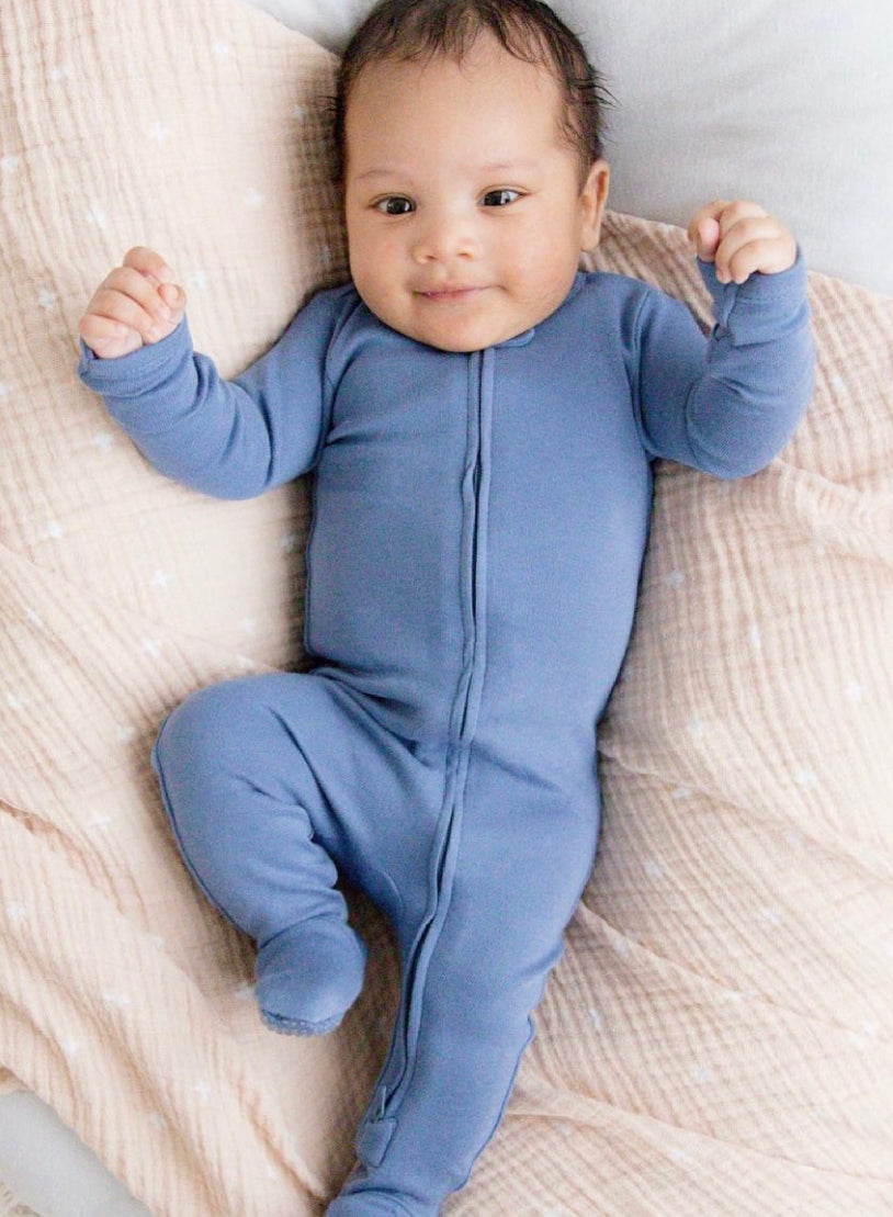 L'oved Baby Organic Footed Romper