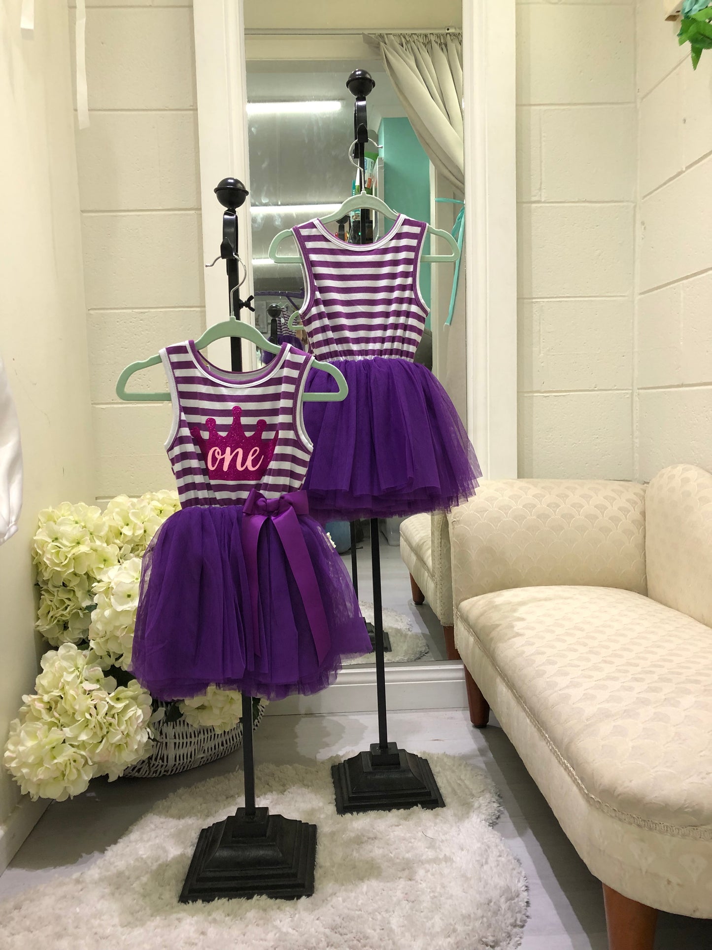 First Birthday Purple Tutu
