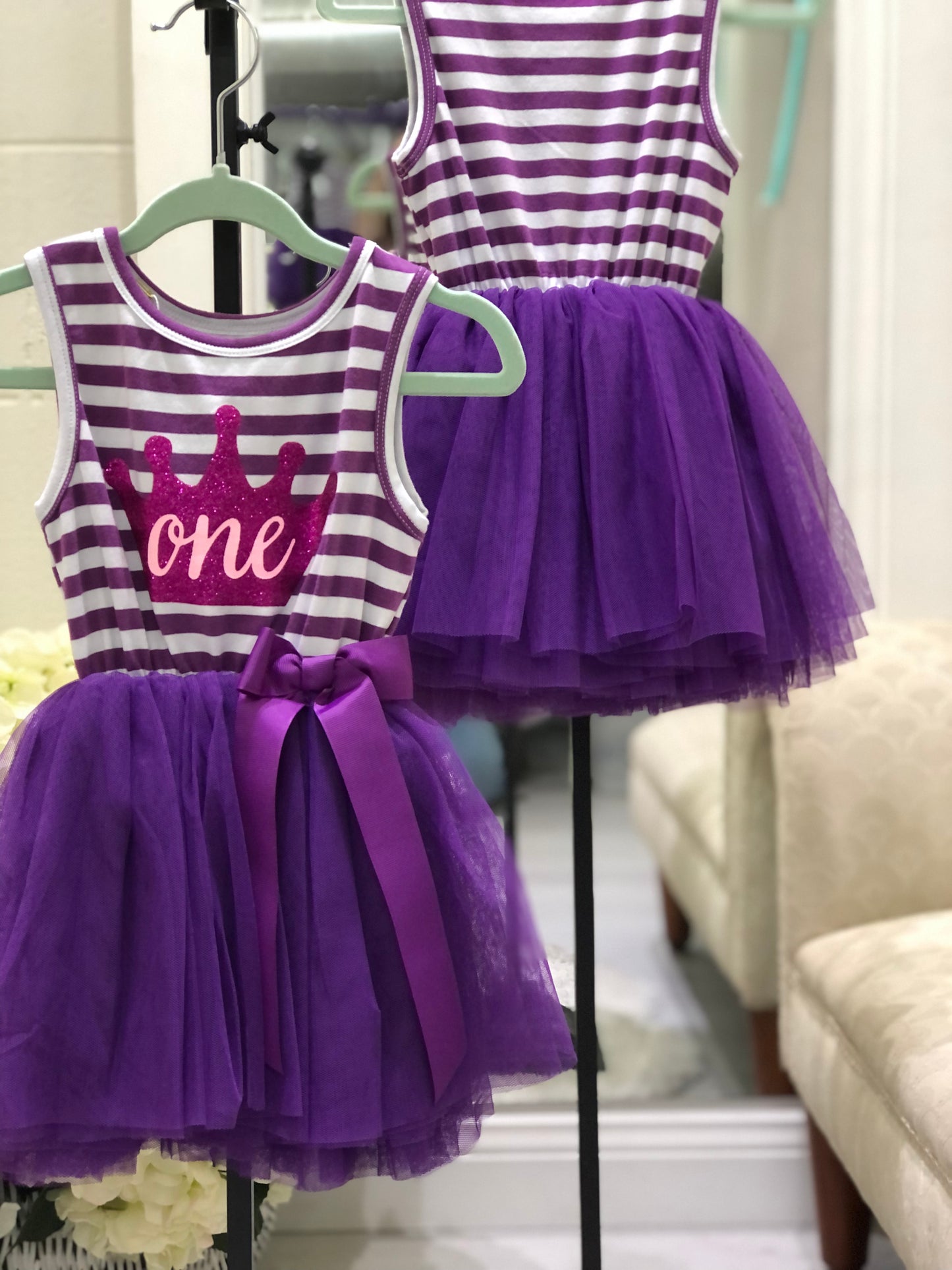 First Birthday Purple Tutu