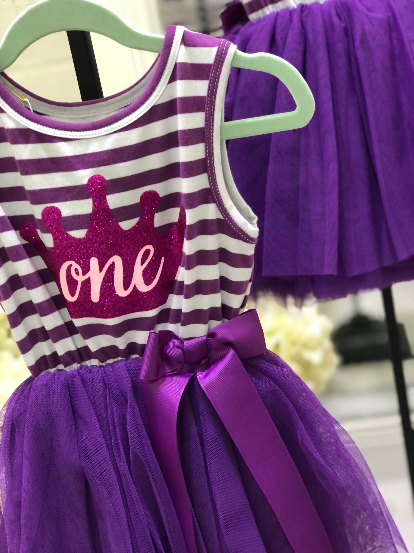 First Birthday Purple Tutu