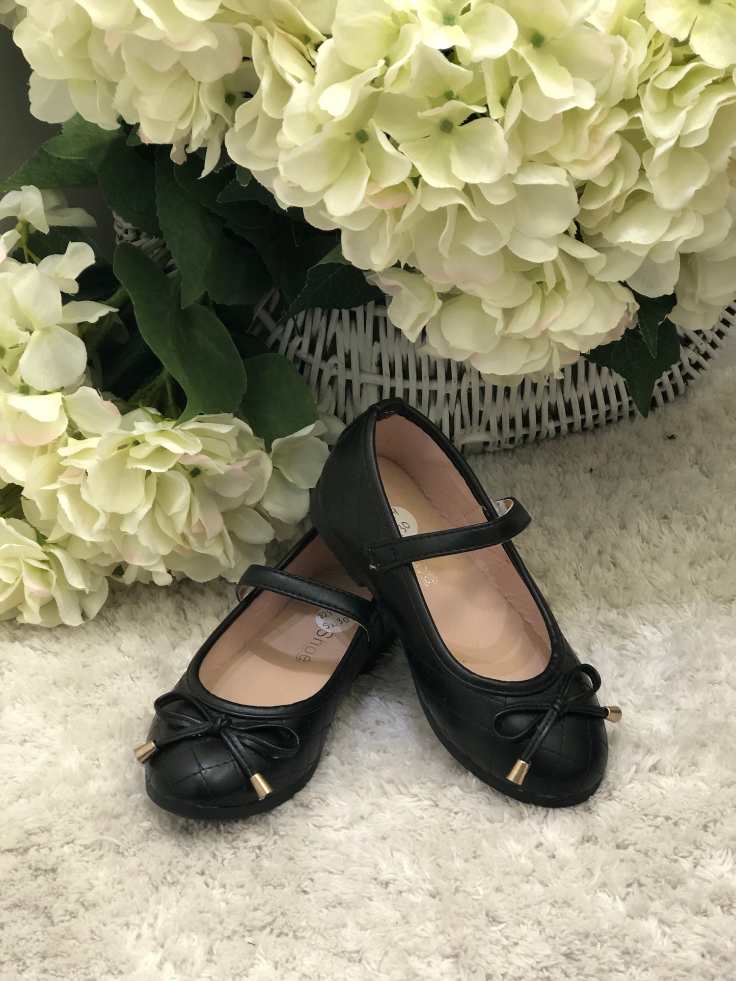 Black Padded Look Shoe