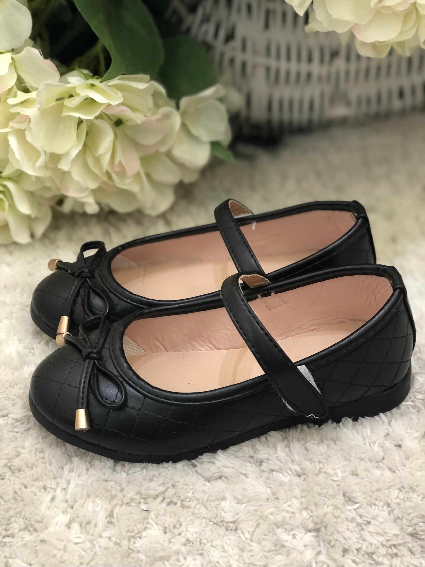 Black Padded Look Shoe