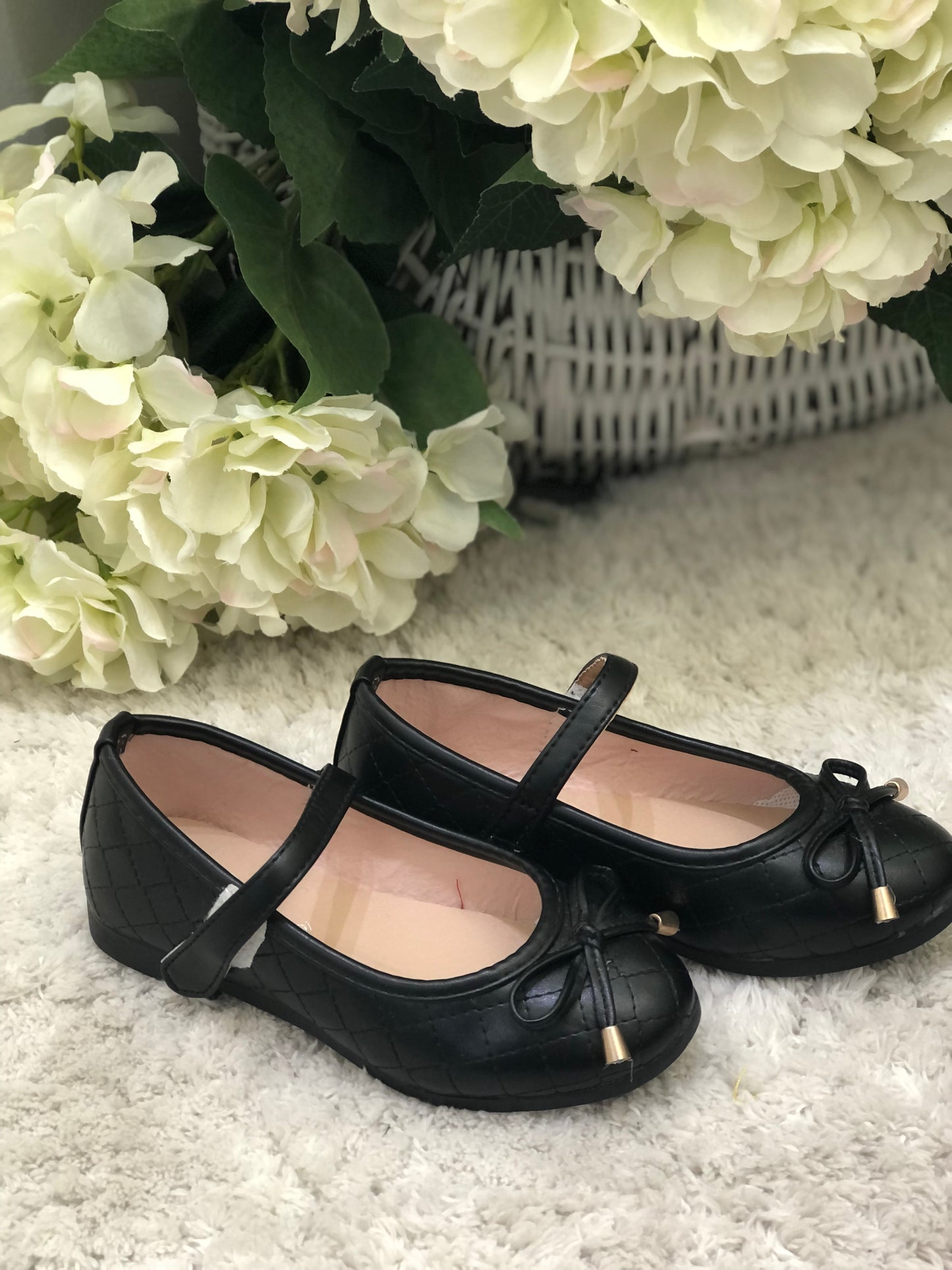 Black Padded Look Shoe