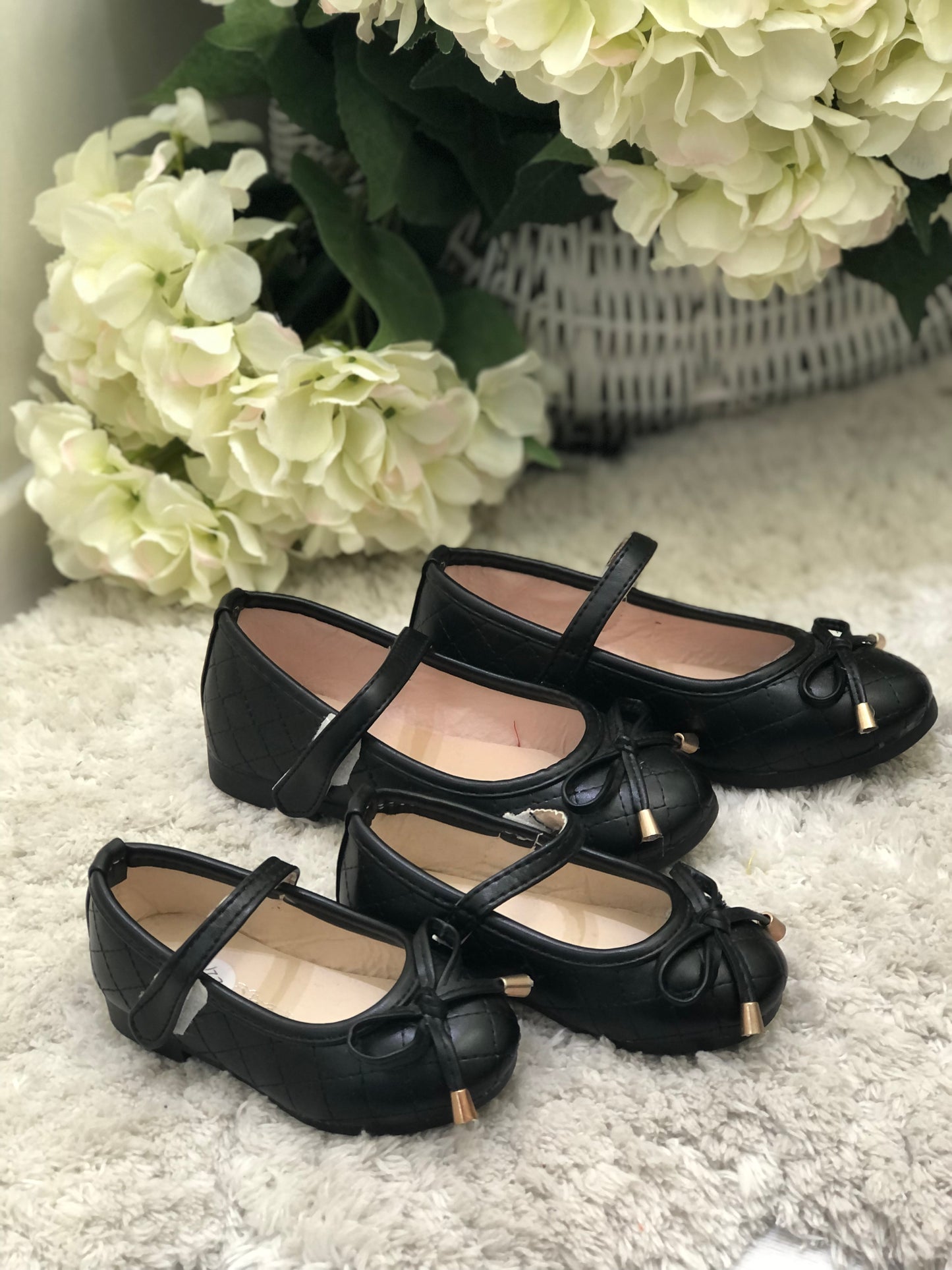 Black Padded Look Shoe