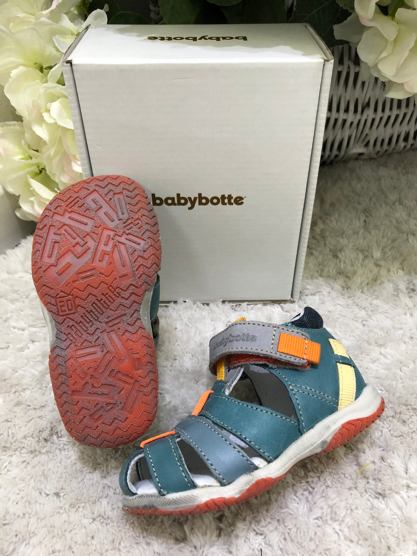Babybotte French Leather Boys Sandals