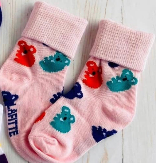 La Fitte Girls Graphic Socks