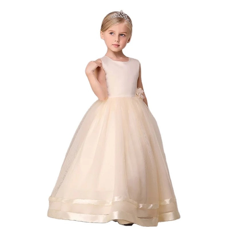Alba’s Champagne Dress