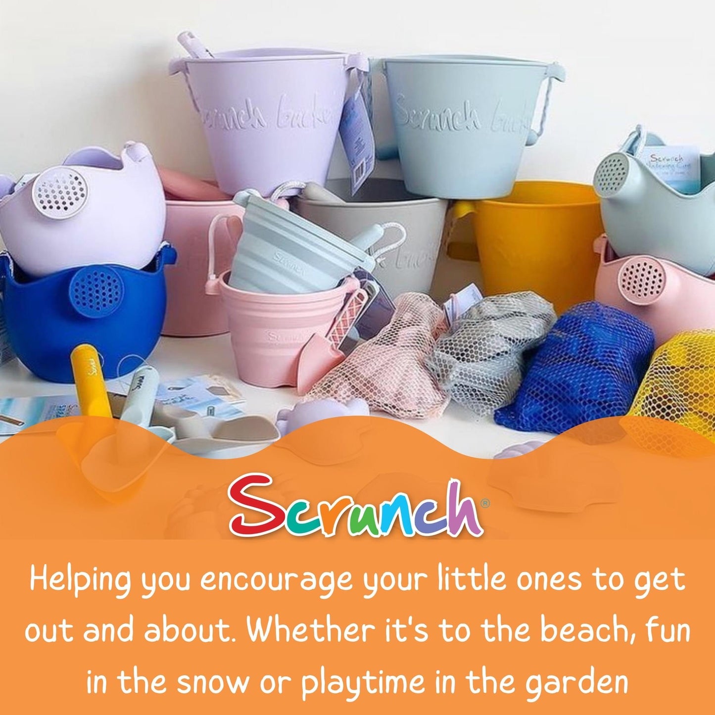Scrunch Beach Toys Collection from