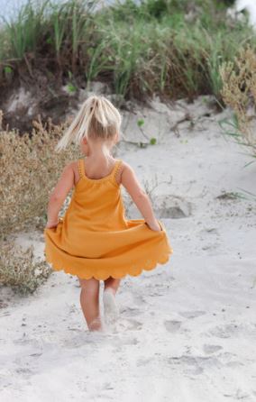 L'oved Baby Embroidered Twirl Dress With Pockets