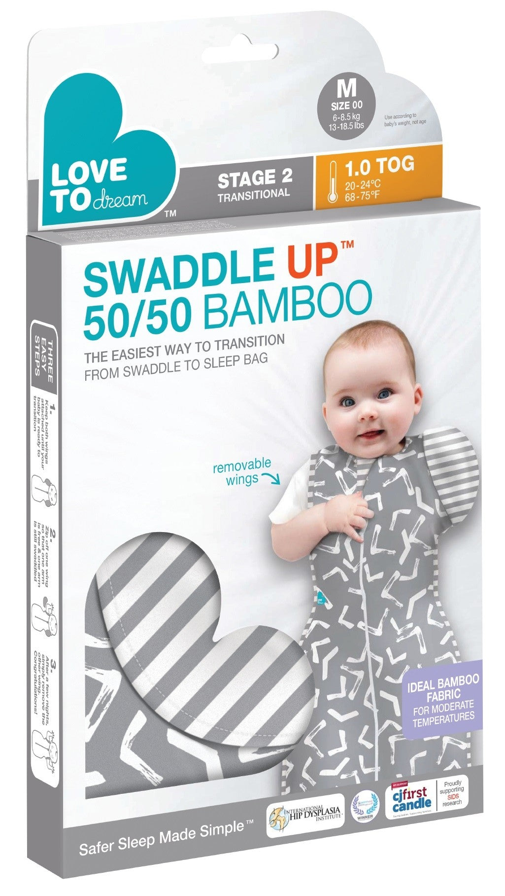Love To Dream MEDIUM Swaddle 6-8.5kg