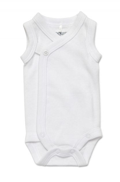 Premmie Sleeveless Wrap Bodysuit