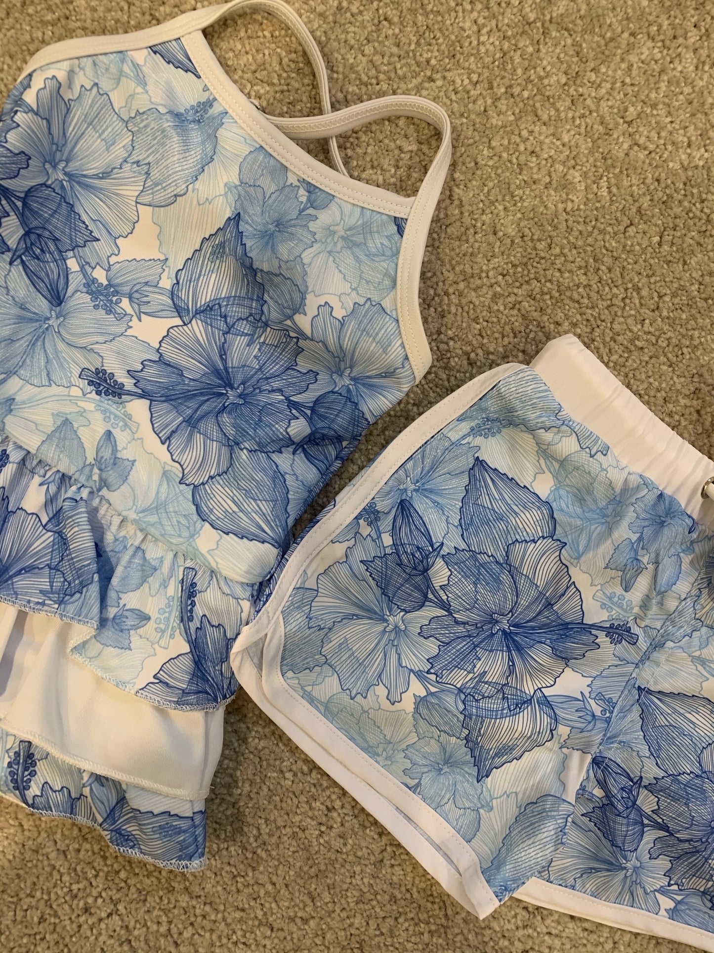 Blue Hawaii Swim Shorts