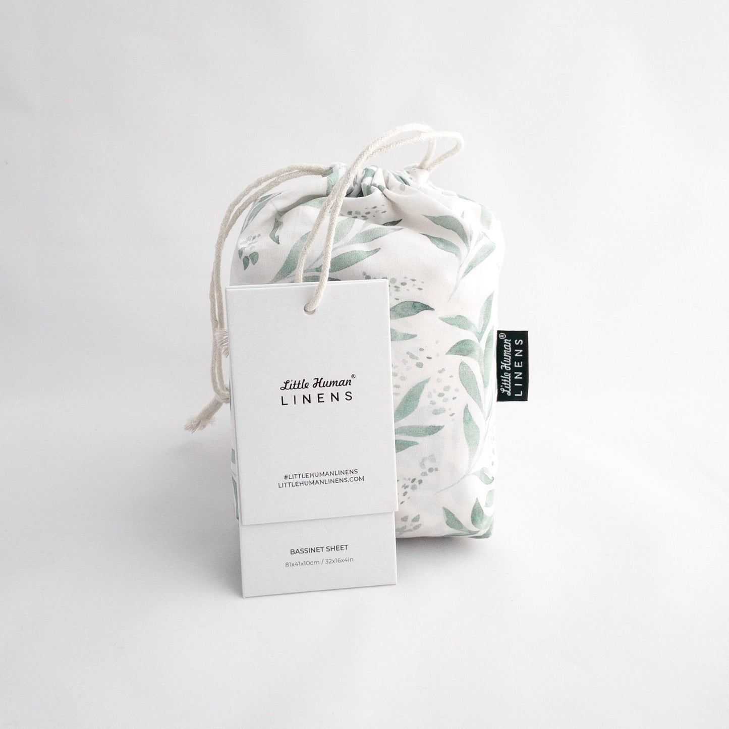 Little Human Linens Waterproof Bassinet Fitted Sheets Collection