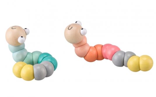 Wiggly Wooden Worms