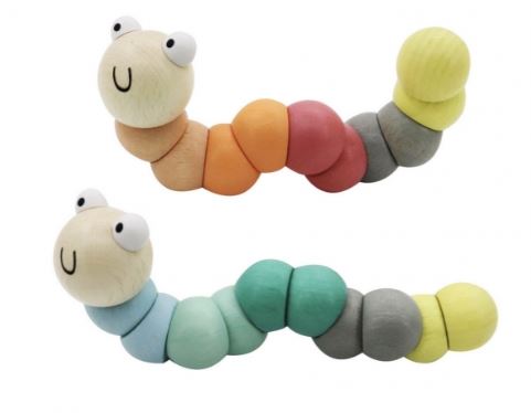 Wiggly Wooden Worms