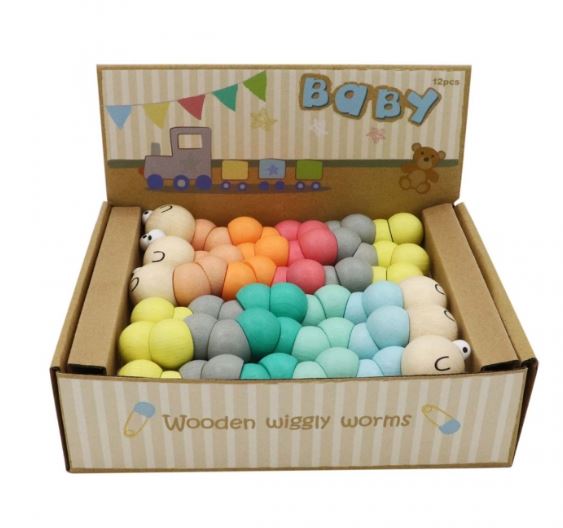 Wiggly Wooden Worms
