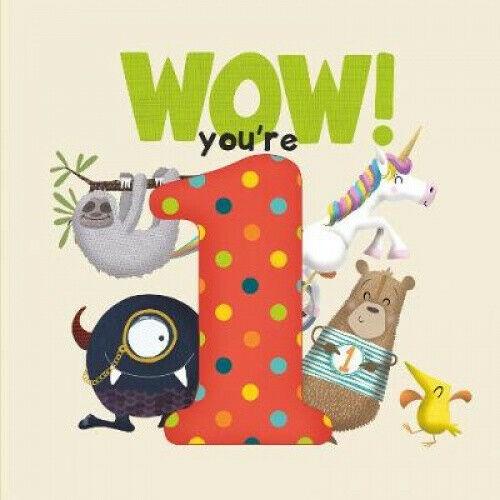 Wow You're 1!, 2!, 3!, 4!, 5!, 6! Birthday Books