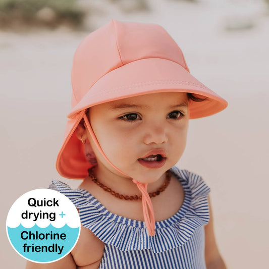 Swim Hat Legionnaire and Bucket Styles - Peach