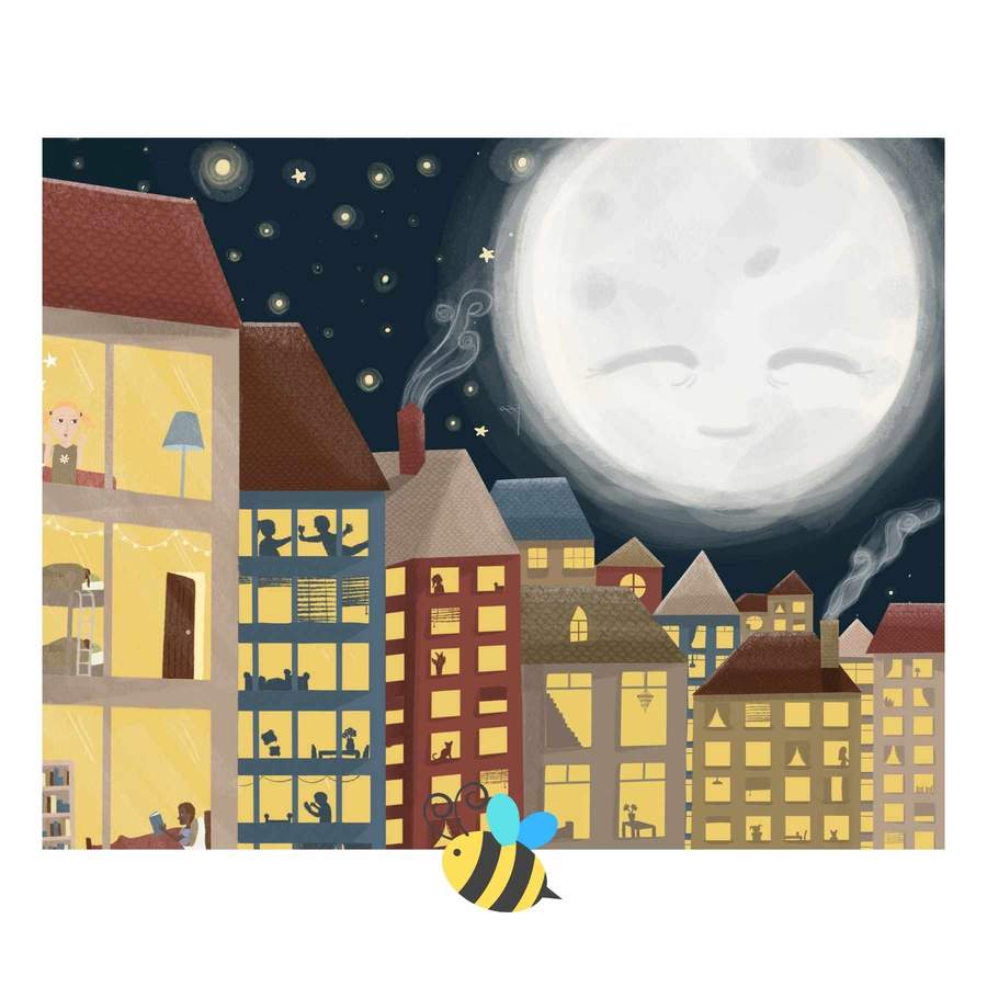When Grandma was the Moon (bereavement)
