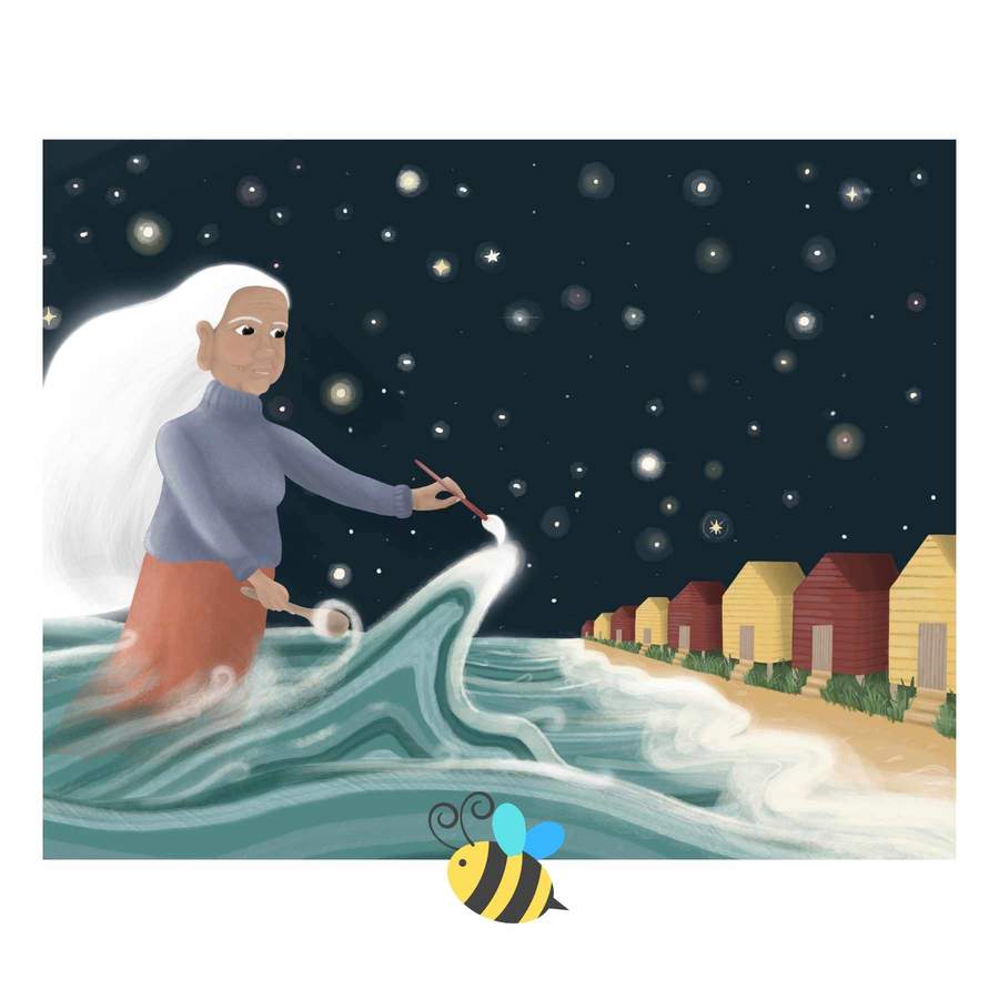 When Grandma was the Moon (bereavement)