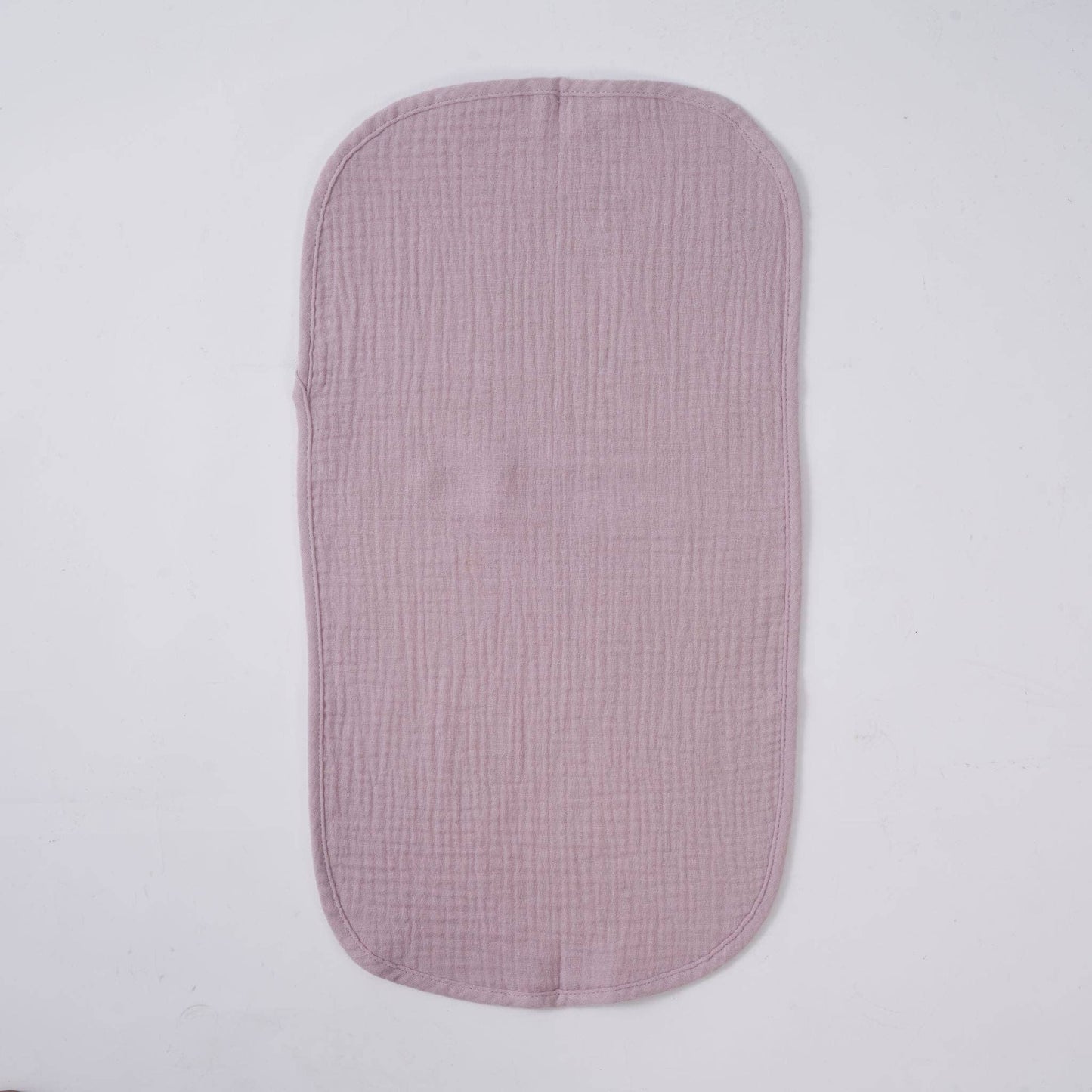Organic Muslin Burp Cloths - Lavender Blush 5 Pack
