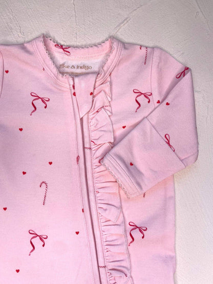 Candy Christmas Bamboo/Organic Cotton Growsuit