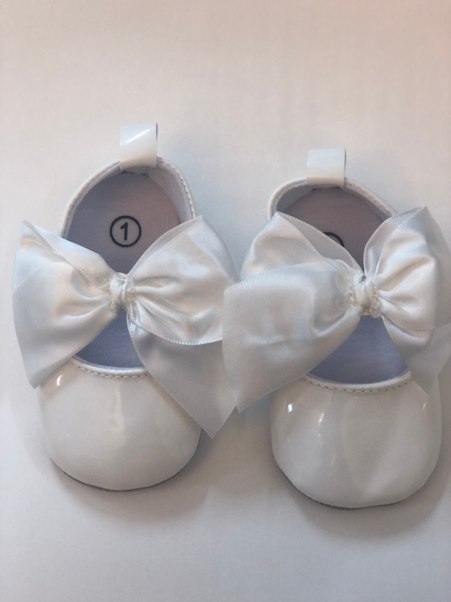 Prewalker Baby Girl White Shoes – My Little Dream Co.