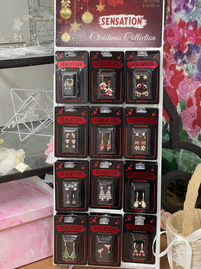Sensation Christmas Earring Collection