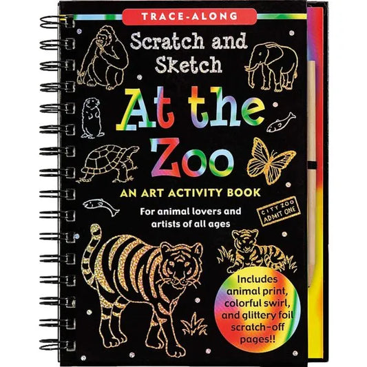 Scratch & Sketch At The Zoo