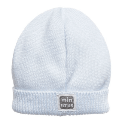 Alfa Baby Set with Light Blue Hat (3 Pieces) 100% Cotton