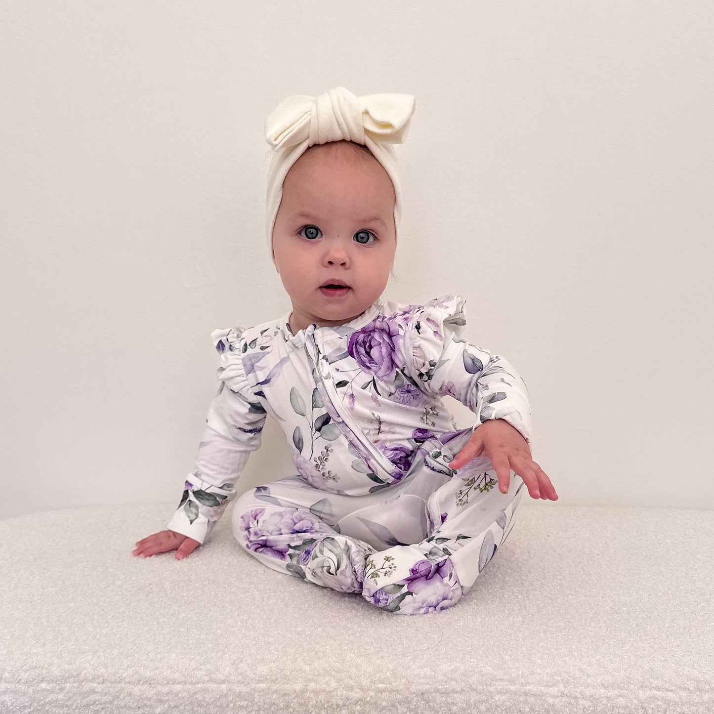Twilight Rose Zippy Romper