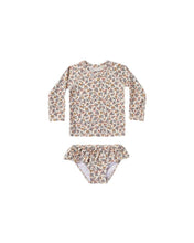 Load image into Gallery viewer, Summertime Collection 2 piece girls rash suits