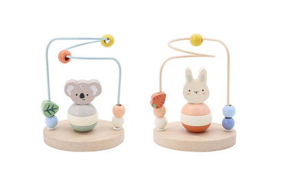 Wooden Koala & Bunny Stacking Bead Maze