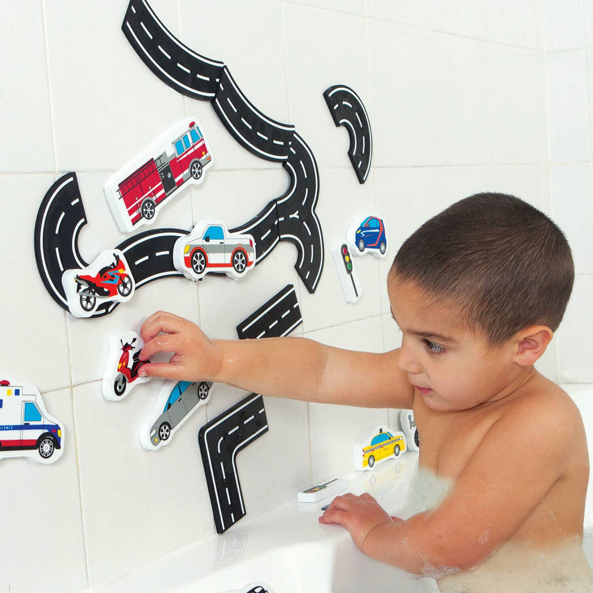 Tub Fun Traffic Fun - Bath Toy