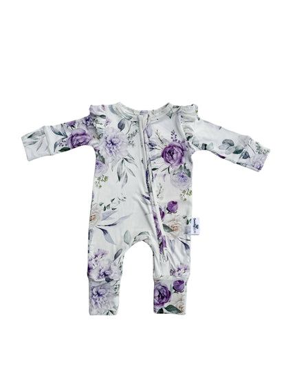 Twilight Rose Zippy Romper