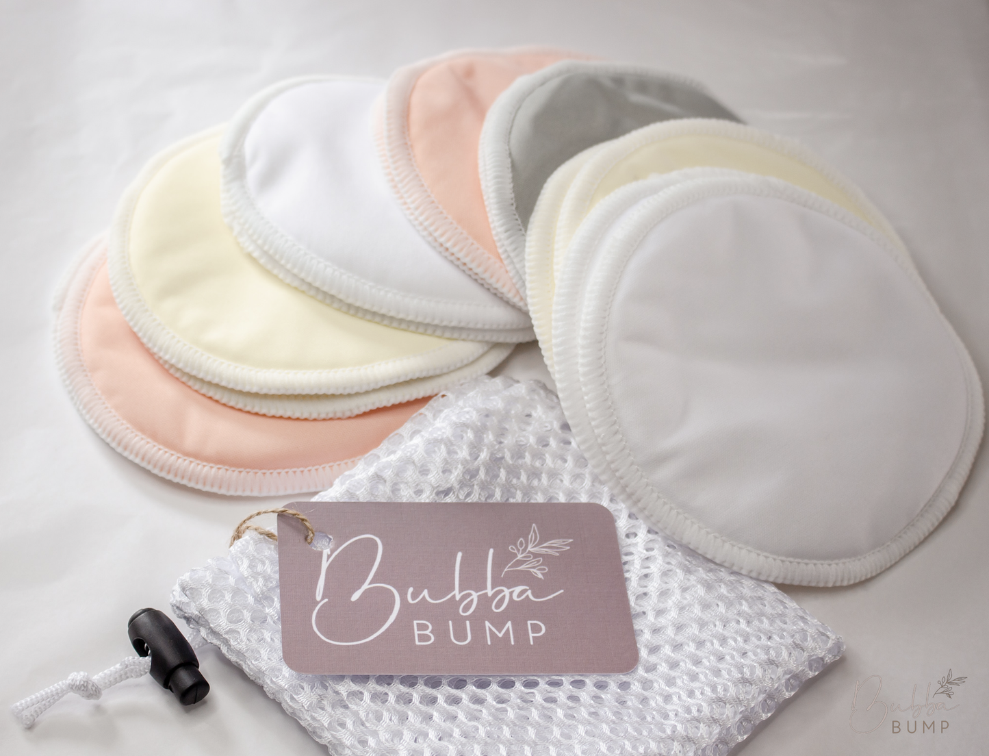 14 Pack Organic Bamboo Reusable Breast Pads