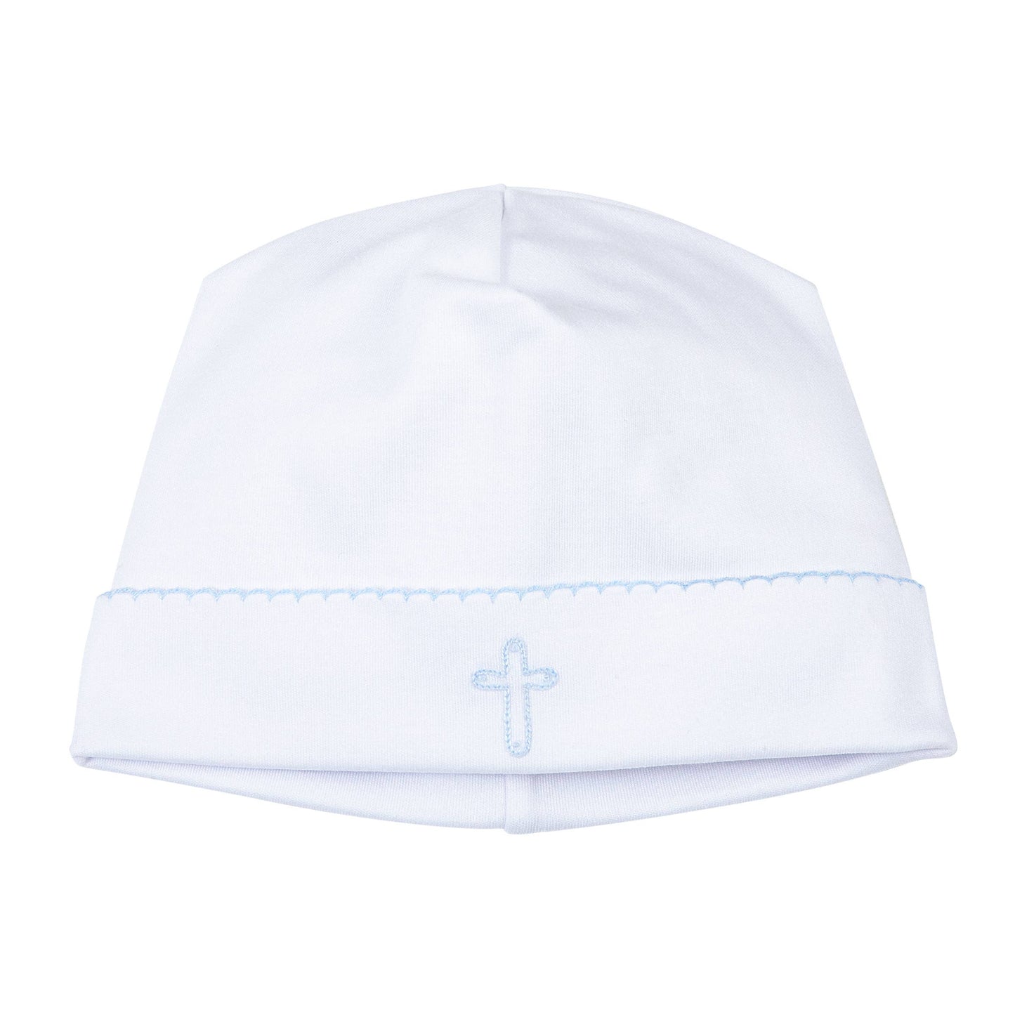 Blessed Embroidered Hat - Blue