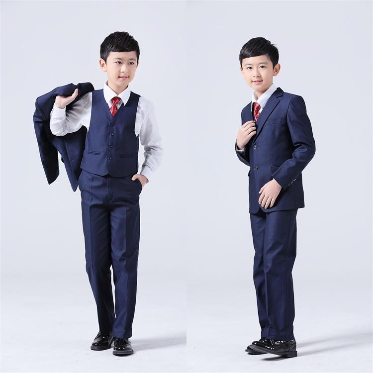 Formal Boy’s 5  Piece Tailored Suits