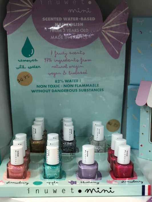 INUWET Water Based Scented Nail Polish